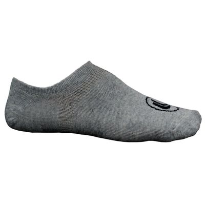 Meia Esporte Legal Invisível Calcanhar 3D 34-39 / Cinza