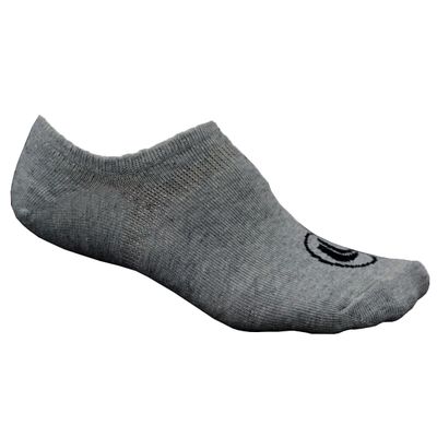 Meia Esporte Legal Invisível Calcanhar 3D 34-39 / Cinza