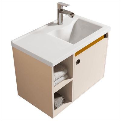 Conjunto Gabinete Com Espelheira E Cuba Para Banheiro Éden Perola Com Nature