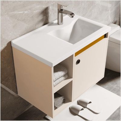 Conjunto Gabinete Com Espelheira E Cuba Para Banheiro Éden Perola Com Nature