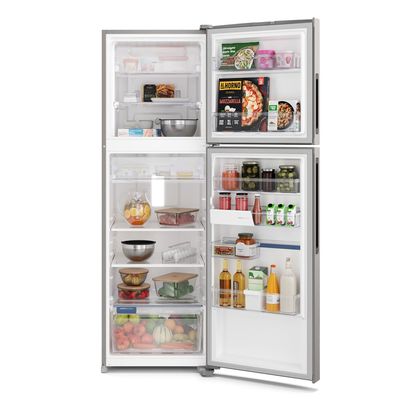 Geladeira Electrolux Frost Free Inverter 410L Efficient com AutoSense Inox Look (IF46S) 220V