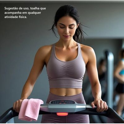 Toalha Fitness Sports Algodão 30cm x 80cm Cantaloupe Cavhome