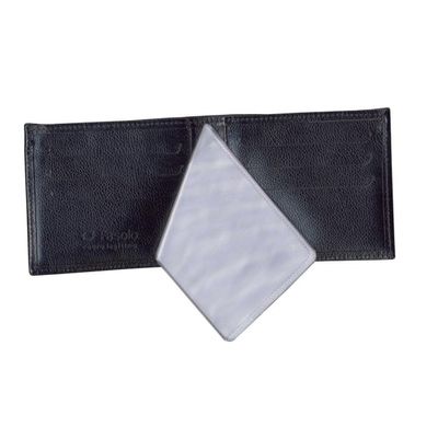 CARTEIRA MASCULINA COURO FASOLO ZÍPER NA NOTA H045 MARROM Cor:Marrom;Tamanho:Único;Gênero:Homem