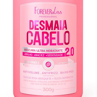 Kit 03 Máscara Desmaia Cabelo 2.0 Forever Liss 300g
