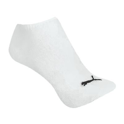Kit 6 Pares de Meia Puma Logo 34-39 / Branco