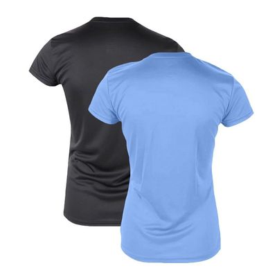 Kit 2 Camisetas Penalty X Feminina P / Azul e Preto
