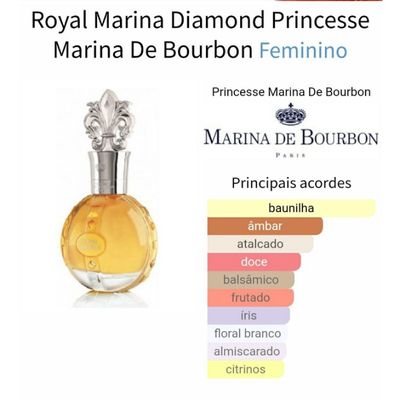 Royal Marina Diamond Marina de Bourbon Perfume Feminino Eau de Parfum 30ml 30ml / Incolor