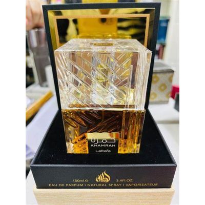 Perfume Unissex Khamrah de Lattafa Eau de Parfum 100ml Árabe 100ml / Incolor