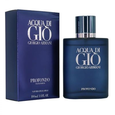 Acqua Di Giò Profondo Giorgio Armani Perfume Masculino EDP 100ml 100ml / Incolor