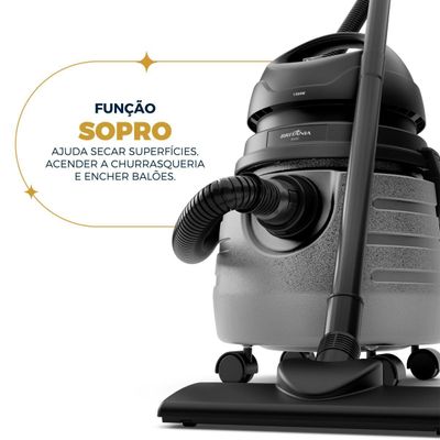 Aspirador de Pó Britânia 20L Função Sopro 1500W BAS87 127V