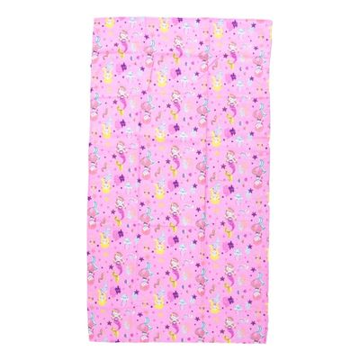 TOALHA DE BANHO INFANTIL KIDS 70 CM X 1,20 FELPA AVELUDADA  sereia
