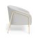 Poltrona Sala Decorativa Kit 2 Stella Base Alta Tubo Champanhe Sintético D03 - D'Rossi Cinza