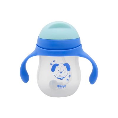Copo de Treinamento com Alça Azul 280ml ZP00947 - Zoop Toys