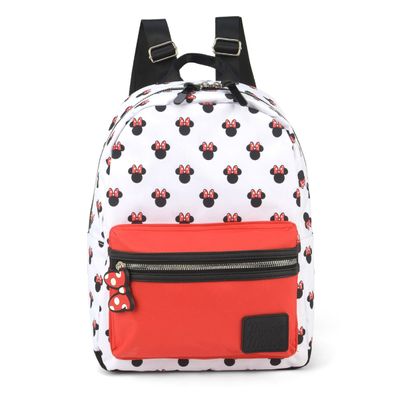 Mochila Costas Luxcel Mickey Minnie Mouse MS46431MY Branco