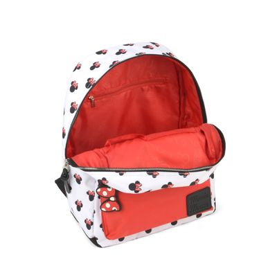 Mochila Costas Luxcel Mickey Minnie Mouse MS46431MY Branco