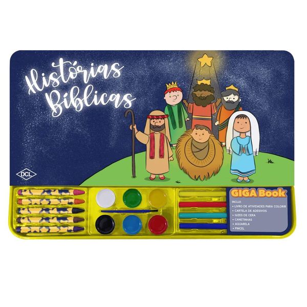 Livro Giga Box - Histórias Bíblicas - Editora DCL