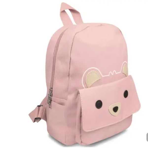 Mochila Bolsa Mala Infantil Escola Pequena Único / Rosa