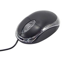 Mini Mouse Óptico Com Fio Usb Computador Notebook PC - Precisão e Conforto para PC e Notebook