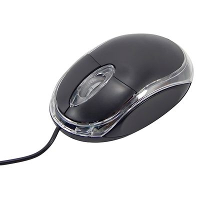 Mini Mouse Óptico Com Fio Usb Computador Notebook PC - Precisão e Conforto para PC e Notebook