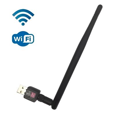 Adaptador Receptor Antena Wifi USB Wireless PC Longo Alcance - Sinal Estável e Alta Performance