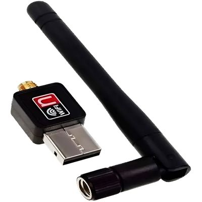 Adaptador Receptor Antena Wifi USB Wireless PC Longo Alcance - Sinal Estável e Alta Performance