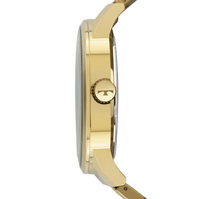 Relógio Technos Masculino Ref: 2115tts/4p Clássico Golf Dourado