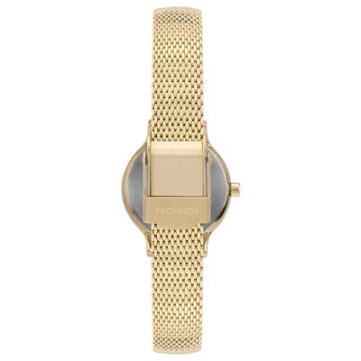 Relógio Technos Feminino Ref: Gl32bg/1d Elegance Mesh Dourado