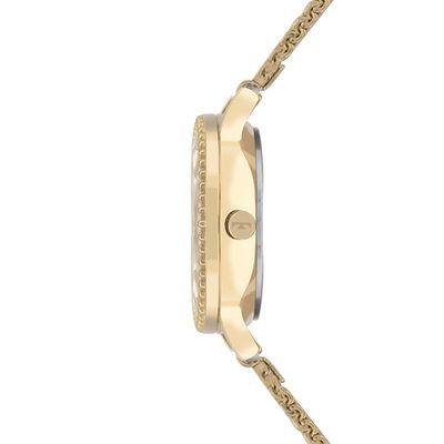 Relógio Technos Feminino Ref: Gl32bg/1d Elegance Mesh Dourado