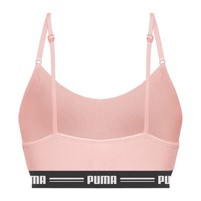 Kit 3 Tops Puma Modal Stretch Feminino G / Rosa