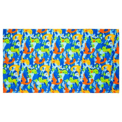 TOALHA DE BANHO INFANTIL KIDS 70 CM X 1,20 FELPA AVELUDADA  dinossauro