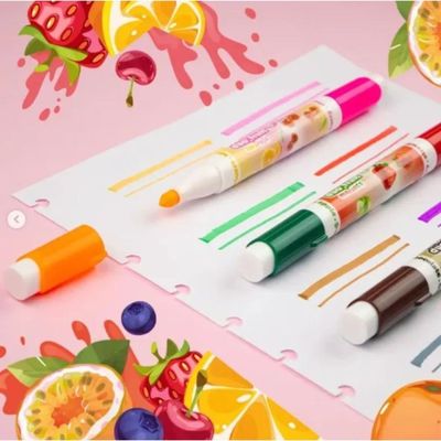 MARCADOR BE BOLD DUO FRUIT PONTA DUPLA - 10 CORES - NEWPEN