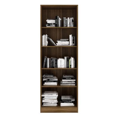 Kit 3 Armários para Escritório com Portas de Vidro ME4115 Nogal