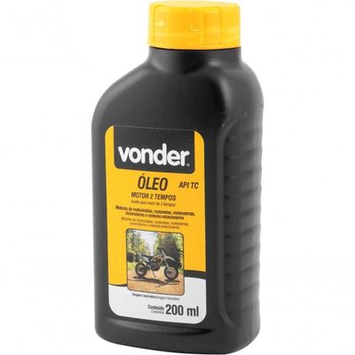 Óleo Para Motor 2 Tempos 200 Ml Vd-dt Vonder Plus