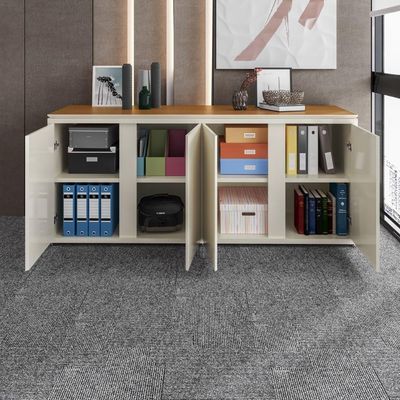 Conjunto De Escritório Office 2 Peças Mesa E Balcão Buffet T - Off White E Cedro Off White E Cedro