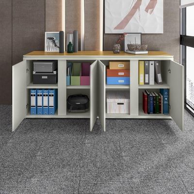 Conjunto De Escritório Office 2 Peças Mesa E Balcão Buffet T - Fendi E Freijó Fendi E Freijó