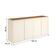 Conjunto De Escritório Office 3 Peças Mesa Gaveteiro Balcão - Off White E Cedro Off White E Cedro