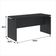 Conjunto De Escritório Office 3 Peças Mesa Gaveteiro Balcão - Preto Preto