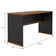 Conjunto Escritório Office Mesa E Buffet Verbena - Vianossa - Preto/ Preto/