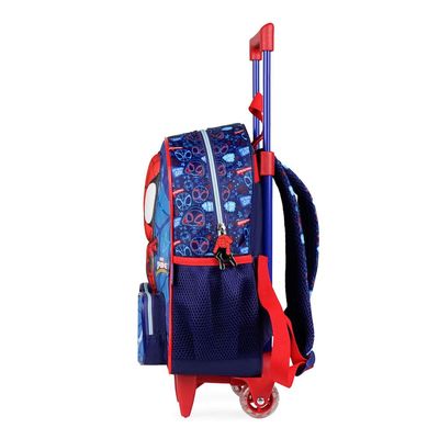 Mochila de Rodinha  Infantil Spidey Baby 3D Azul U / Azul escuro