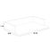 Kit 03 Suportes Suspensos Para Micro-ondas Forno 60x40 cm Class L03 Branco - Lyam Decor