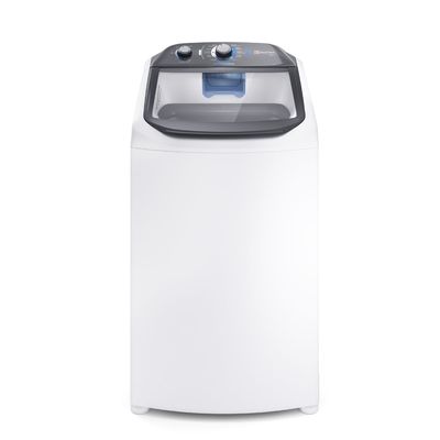 Máquina de Lavar Electrolux 13kg Branca Efficient Duplo Dispenser, Cesto Inox e Máxima Diluição (LDA13) 220V
