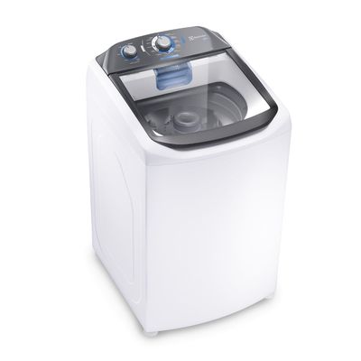 Máquina de Lavar Electrolux 13kg Branca Efficient Duplo Dispenser, Cesto Inox e Máxima Diluição (LDA13) 220V