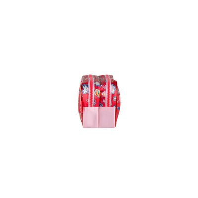 Estojo Escolar Feminino Infantil Hello Kitty Vermelho U / Vermelho