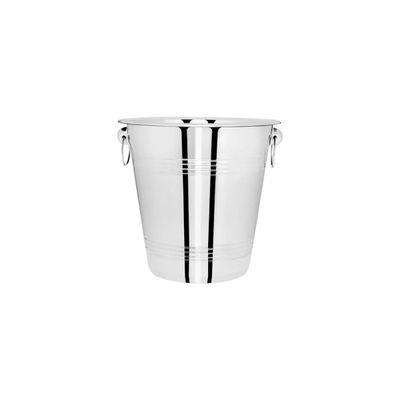 Balde de Gelo para Garrafas Aço Inox 4,5L Bar Restaurante