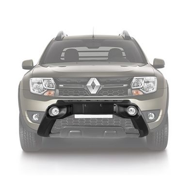 Overbumper Duster 2015 a 2020 Oroch 2015 a 2022 Preto Com Alojamento Farol Tgpoli