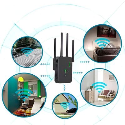 Repetidor De Sinal Wifi 4 Antenas Ampla Conexão Ka-x333