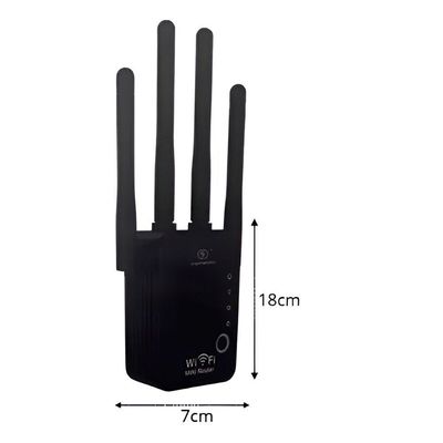 Repetidor De Sinal Wifi 4 Antenas Ampla Conexão Ka-x333