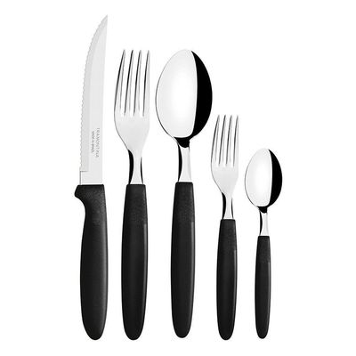 Faqueiro Inox Tramontina Ipanema 30 Peças Preto