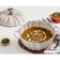 PANELA ABÓBORA LE CREUSET REDONDA EM FERRO FUNDIDO 24CM MERINGUE 21238247164430