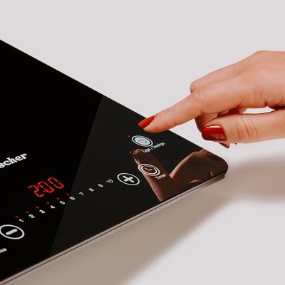 Cooktop de Indução Eléctrico 1 Boca Fischer Preto / 110V